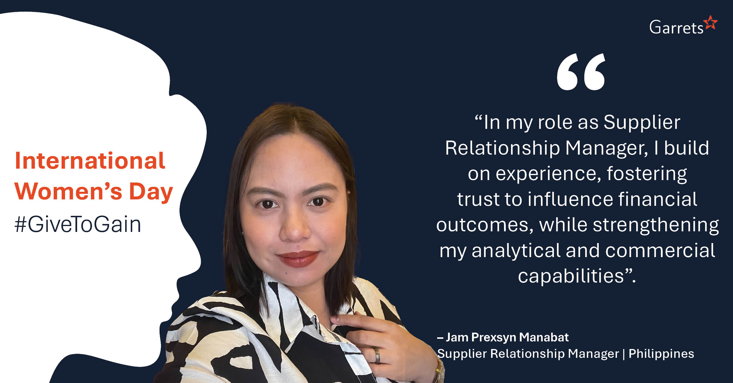 Jam Prexsyn Manabat | Supplier Relationship Manager | Philippines