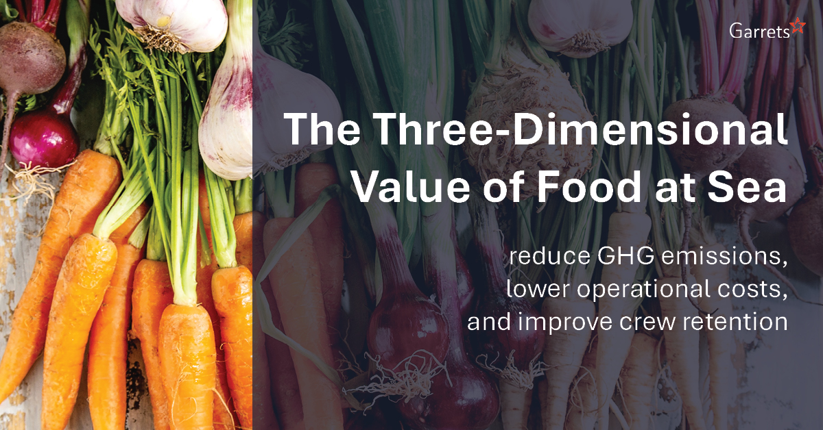 The Three-Dimensional Value of Food at Sea by Garrets International